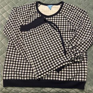 SET!Draper James Navy Gingham